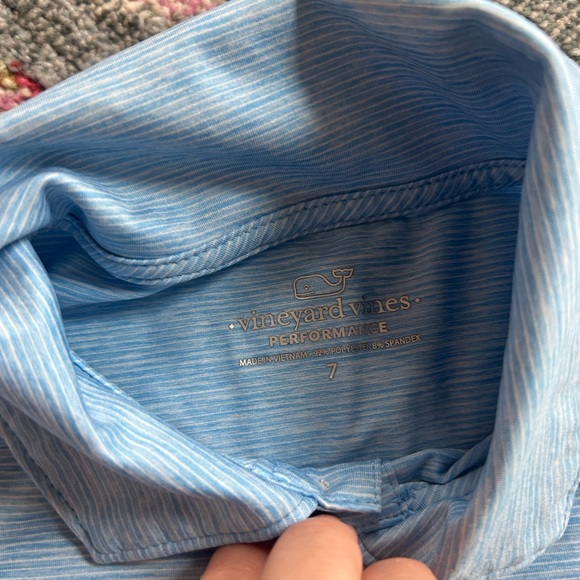 Vineyard Vines performance size 7 polo - Picture 3 of 5